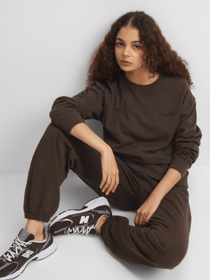 Redbat Classics Women's Dark Brown Sweat Top