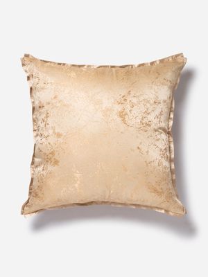 Tamsin Marble Scatter Cushion Gold 55x55