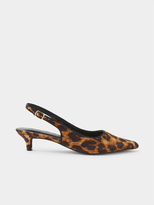 Women's Cotton On Multicolour Greta Pointed Kitten Heels