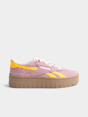Women's Reebok Court Advance Surge Purple/Orange Sneaker
