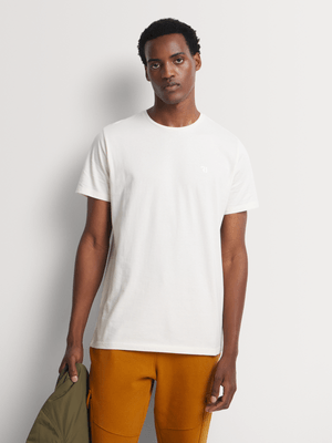 Relay Jeans Men's Crewneck Ecru T-Shirt