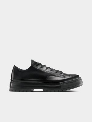 Converse Men's Chuck 70 Formal Leather Black Sneaker