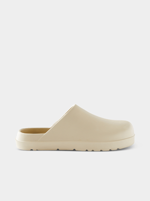Men's Cotton On White Austin Mule