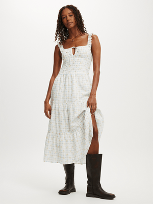 Women's Cotton On Multicolour Skye Corset Detail Maxi Dress