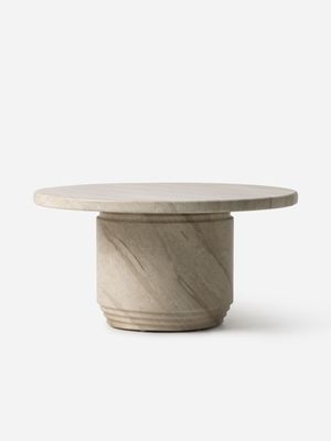 Miya  Coffee Table Round Short Ivory 80cm
