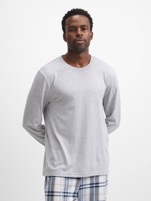 Exact Men's Grey Sleep Top