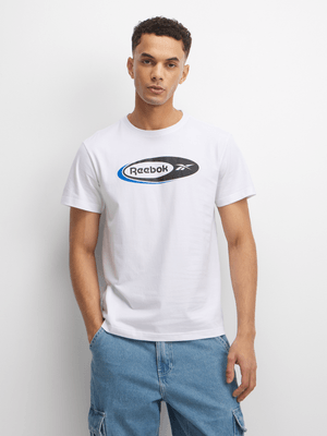 Reebok Men's Brand Proud White T-Shirt