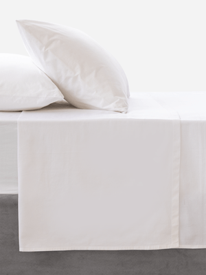 Volpes Supima Cotton 450tc White Flat Sheet