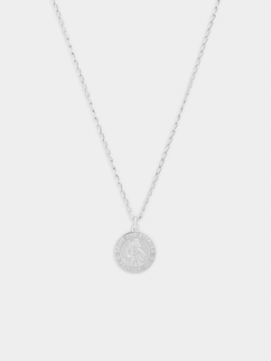 Sterling Silver Saint Christopher Pendant