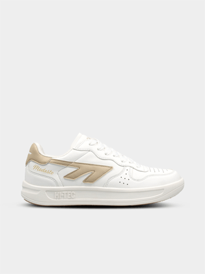 Hi-Tec Womens Modesto White/Irish Cream Sneakers