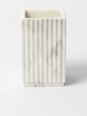 Tumbler Fluted Marble Look