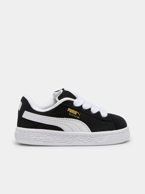Puma Kids Suede XL Black/White Sneaker