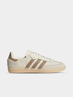 adidas Originals Men's Samba OG Crochet Cream/Brown Sneaker