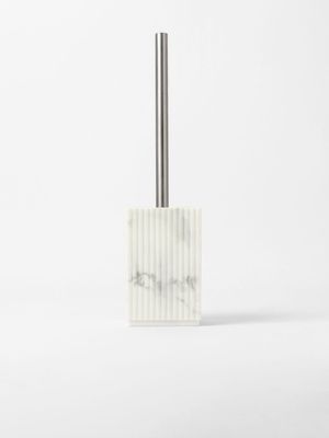 Toiletbrush Fluted Marble Look