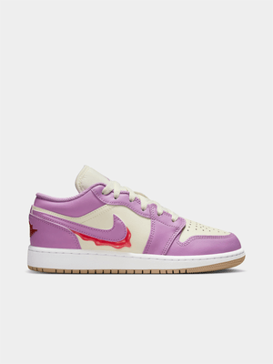 Jordan Junior 1 Low SE Rush Fuchsia Sneaker