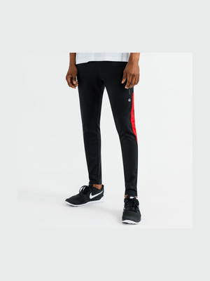 TS Mens Black/Red Football Training Pants