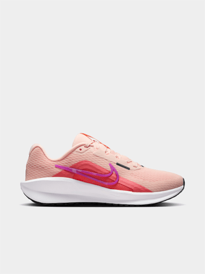 Nike Womans Downshifter 13 Coral/Purple Running Shoes