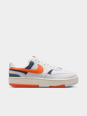 Nike Womans Gamma Force White/Orange Sneakers