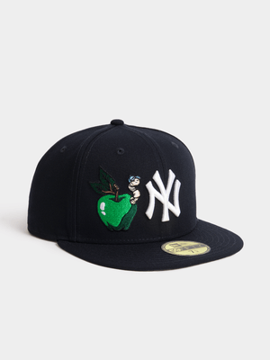 New Era Unisex 59FIFTY Sox Sox Food Icon Black Cap