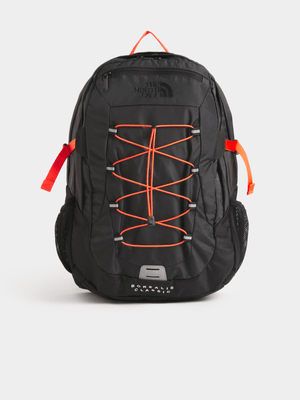 The North Face Unisex Borealis Classic Black/Orange Backpack