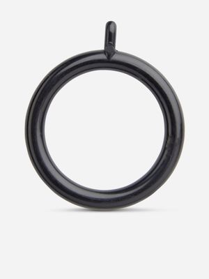 Window World 25mm Curtain Rings 10 pack Black