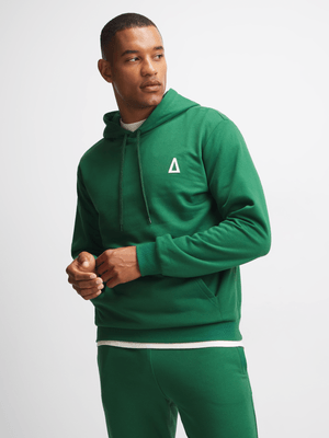 Mens APX Essential Green Hoodie