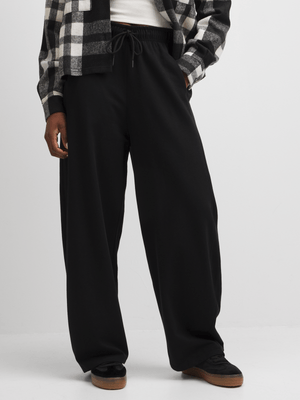 Jet Women's Black Barrel Active Pants