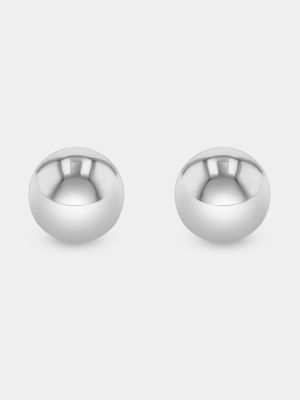 Stainless Steel Ball Stud Earrings