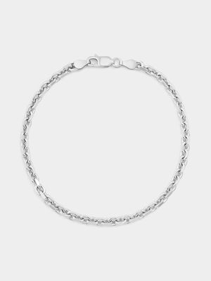 Sterling Silver Curb Bracelet
