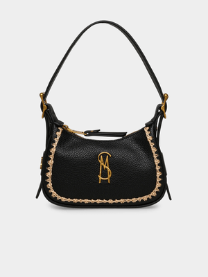 Women's Steve Madden Black Belia Shoulder Bag