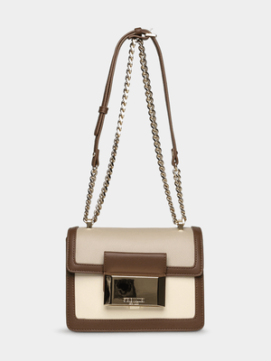 Women's Steve Madden Beige Bportia Shoulder Bag