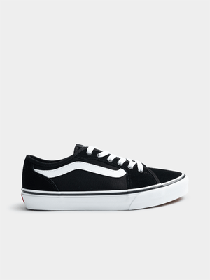 Mens Vans Filmore Decon Black/White Sneaker