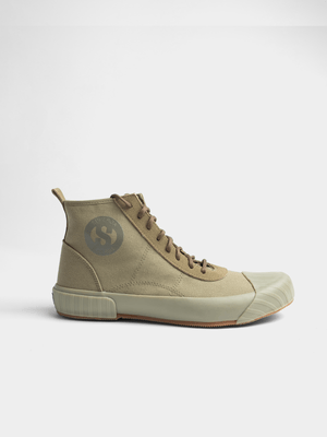 Mens Superga 228 Cotu Canvas Green Boot