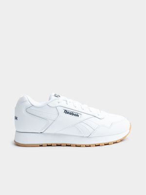 Mens Reebok Glide White/Gum Sneaker
