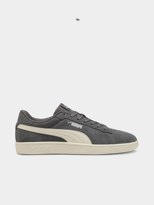 Mens Puma Smash 3.0 Grey/White Sneaker