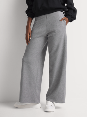 Scuba Wide Leg Elasticated Waist Pants