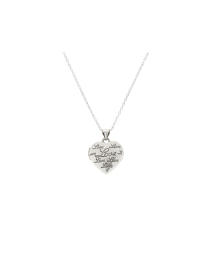 Sterling Silver Heart Locket Pendant