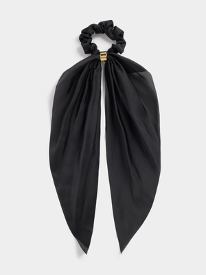 Chiffon Hair Bow Scrunchie