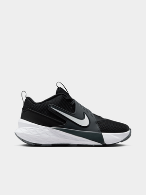 Nike Junior Grade-School Team Hustle D12 Black/White Sneakers