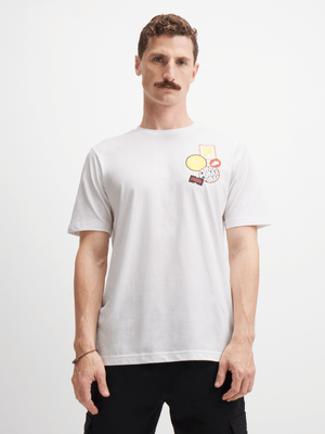 Puma Mens Icon Graphic White Tee
