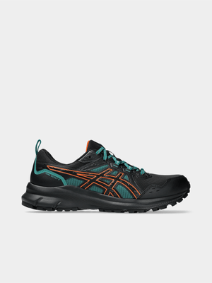 Asics Mens Trail Scout 3 Black/Nova Orange Trail Running Shoes