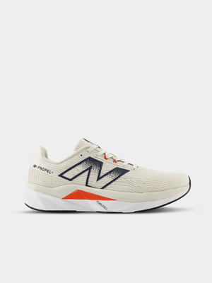 New Balance Mens Fuelcell Propel v5 Beige/Red
