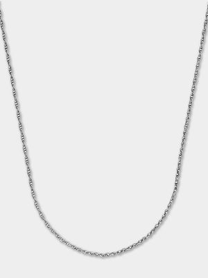 Sterling Silver Thin Rope Necklace
