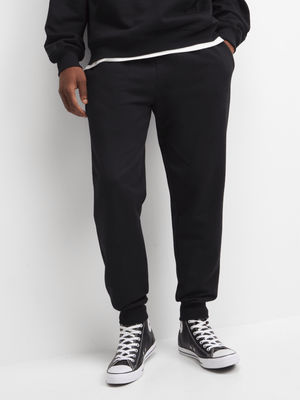 Redbat Classics Men's Black Fleece Active Pants
