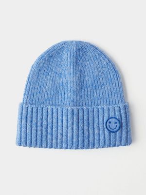 Cotton On Kids Blue Kids Soft Marle Beanie