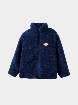 Cotton On Kids Girl Blue Sophia Teddy Jacket
