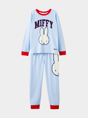 Cotton On Kids Boy Blue Long Sleeve Miffy Pyjama Set
