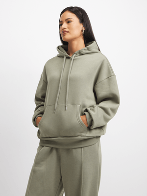 Exact Women's Green Hoodie