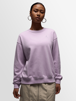 Jordan Women's Brooklyn Fleece Pink Sweat Top
