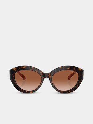 Michael Kors BRUSSELS Dark Tortoise 54 Sunglasses
